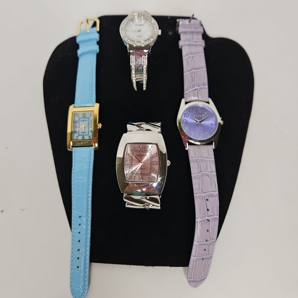 Gossip Women's Quartz Watches Set Of 4